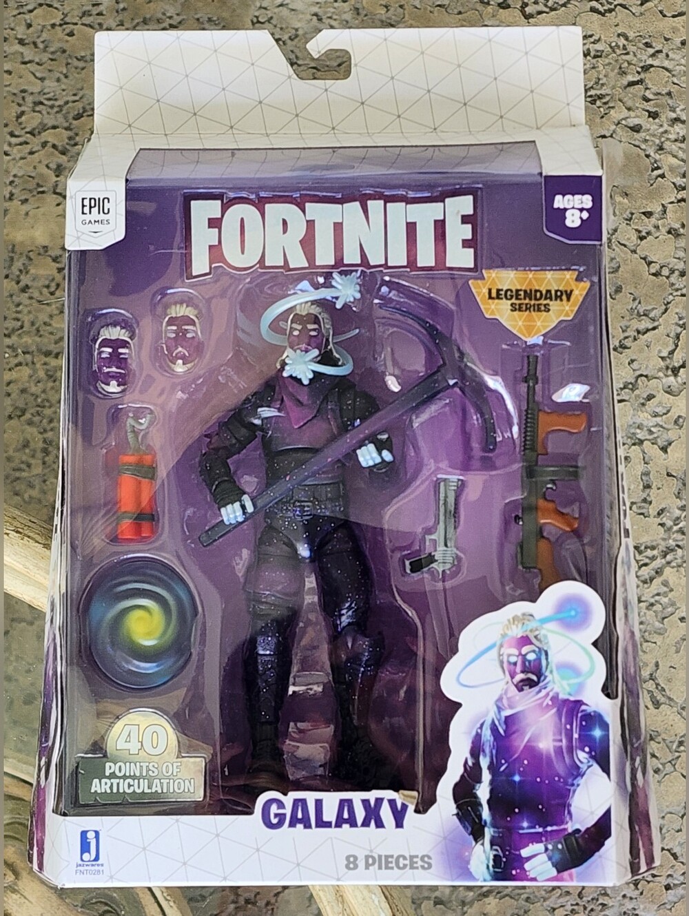New Epic Games Fortnite Galaxy Legendary Series Articulated Figure